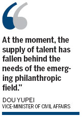 Program to aid youngsters' charity work