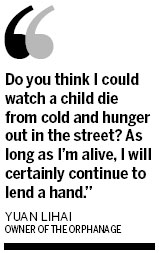 Orphanage owner hospitalized