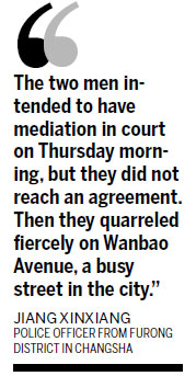 Gunman opens fire on bustling street