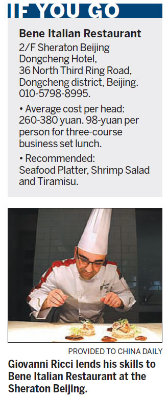 A well traveled Italian in Beijing