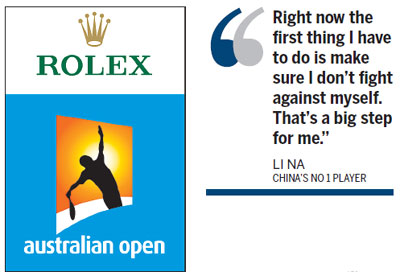 Li finds her quick win to be a laughing matter