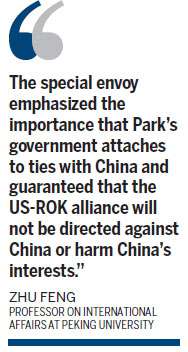 Xi, ROK envoy vow to enhance ties