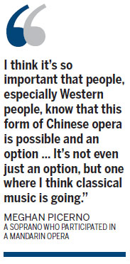 West gets lesson in Chinese opera