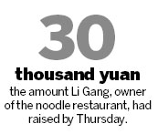 A life for the price of a bowl of noodles