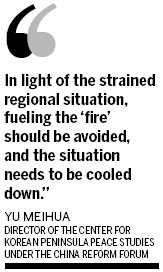 China urges calm on DPRK