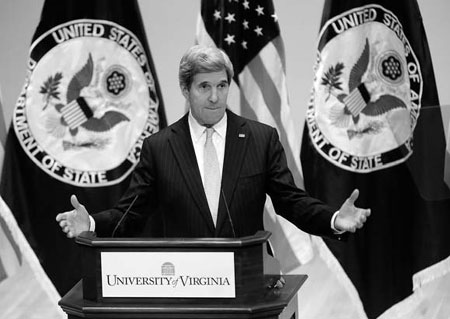 Kerry seeks diplomacy support, warns about trimmed budget
