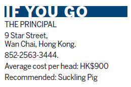 The Principal delights the senses