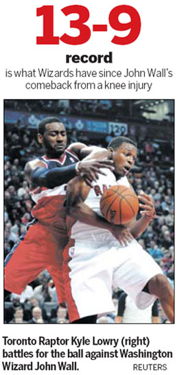 Wizards discover some magic as surge continues