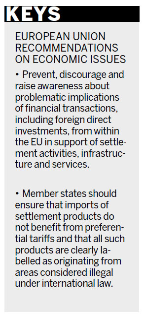 EU hammers Jerusalem settlement policy