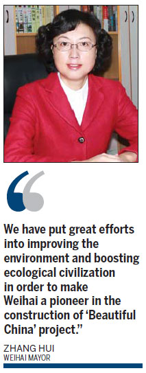 Shandong Special: Nature nurtured in eco-friendly city Weihai