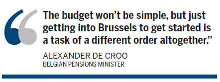 Snowstorm wreaking havoc in NW Europe