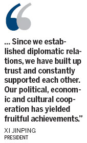 Visit shows 'brotherly' ties