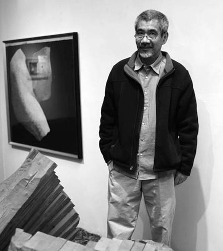 Wood artist sees the trees from the forest