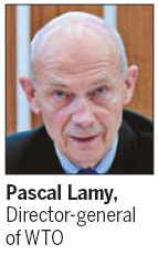 Doha talks could defrost, Lamy says