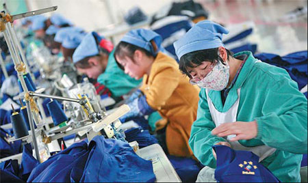 Manufacturing index points to growing recovery