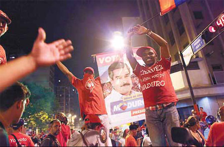 Chavez successor wins narrow vote