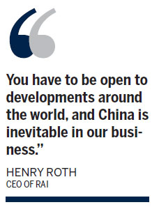 Distributor RAI eyes 'two-way traffic' with China