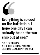 Warship open day popular with youth