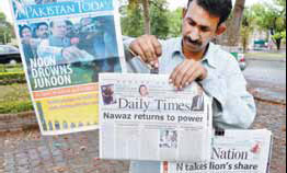 Sharif is victorious in Pakistan election