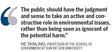 Communication essential for Yunnan chemical project