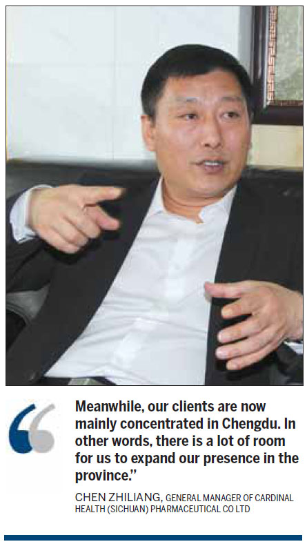 Cardinal Health spies opportunity in Sichuan