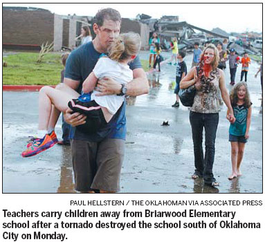 Rescuers search for survivors of fatal storm