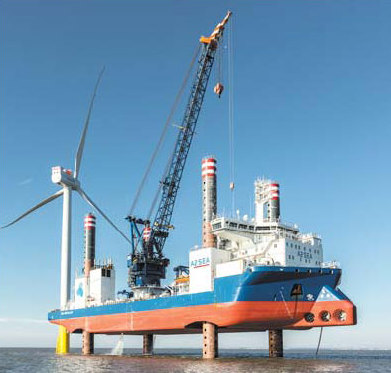 A2SEA takes lead in wind energy