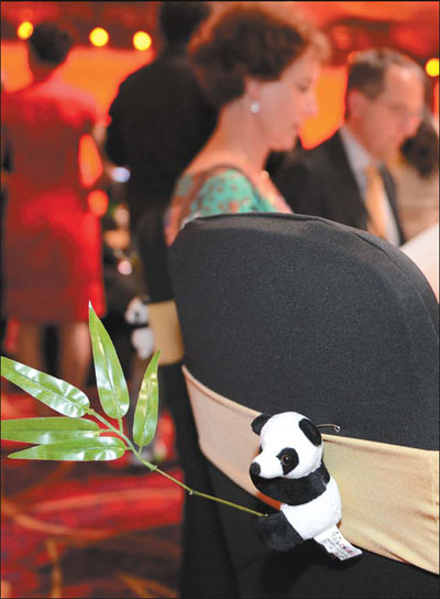 After the forum, fun