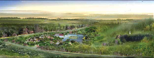 A classical Chinese garden adorns Washington DC