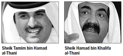 Out with old guard in Qatar, but little change expected