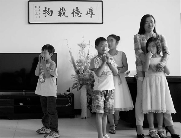 Showing her true face