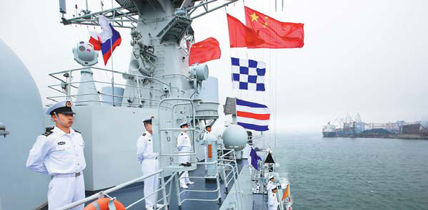 Navy drill furthers ties