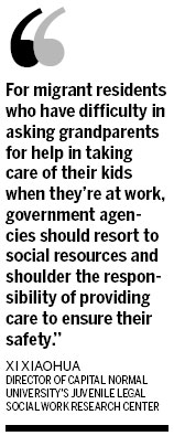 Experts call for legislation on latchkey children