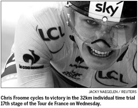 Froome facing a downhill battle to win Tour