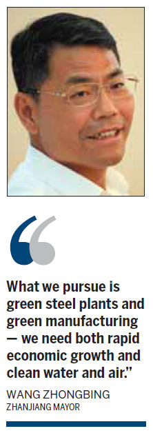 Zhanjiang courting industry, but retains passion for nature