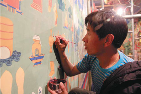 Giving ancient Lhasa a facelift