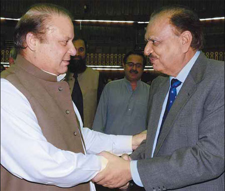 Sharif's ally elected president