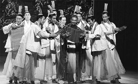 Confucius comes to life as a man