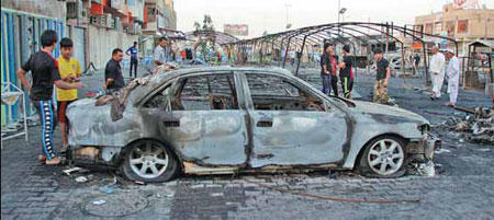 96 die in attacks across Iraq