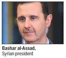 Russia offers to guard process