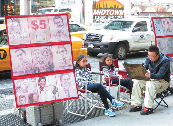 Artists talk about life on NY's streets