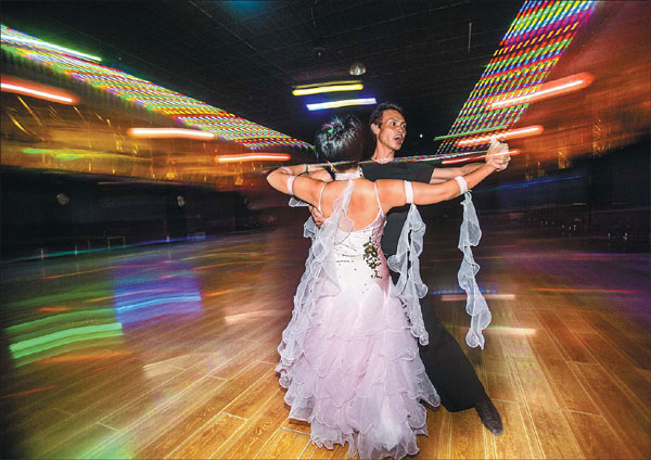 Portrait of an amateur Waltz dancer