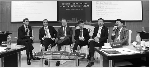 Experts focus on management education