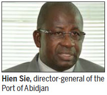 Chinese investors find regional anchor in Cote d'Ivoire's main port
