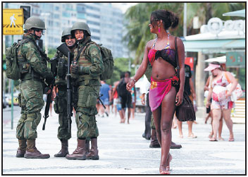 Brazil tightens security ahead of Carnival