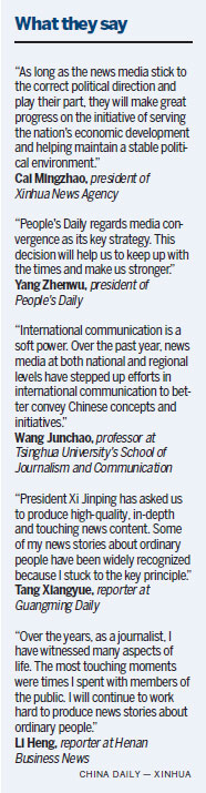 Xi's speech sparked reflection