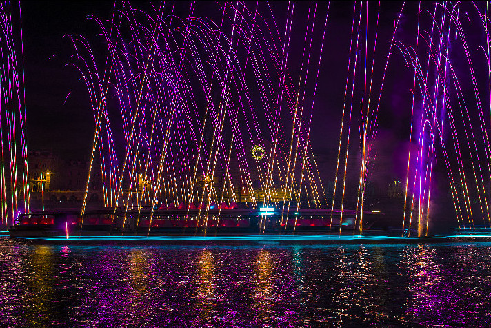 Lighting the sky with love