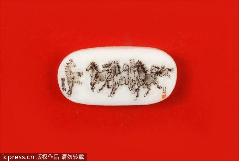 Artist recreates miniature classic