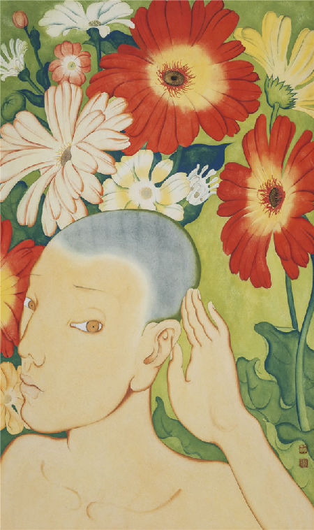 Chinese ink paintings shine in France