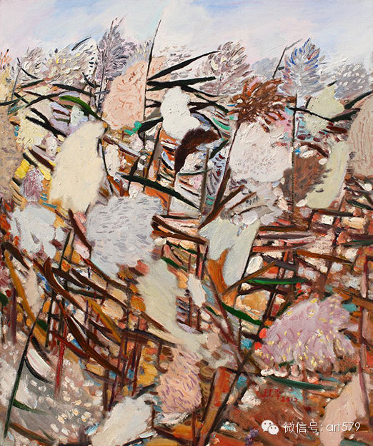 Red sorghum portrayed by different painters